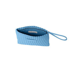 NEOPRENE PENCIL BAG LIGHT BLUE