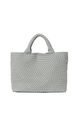 NEOPRENE MEDIUM TOTE BAG LIGHT GREY