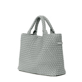NEOPRENE MEDIUM TOTE BAG LIGHT GREY