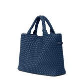 NEOPRENE MEDIUM TOTE BAG NAVY BLUE