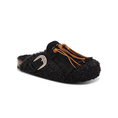 Fringed Mules