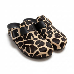 CLOGS - GIRAFFE PRINT