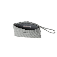 NEOPRENE PENCIL BAG LIGHT GREY