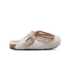 Fringed Mules